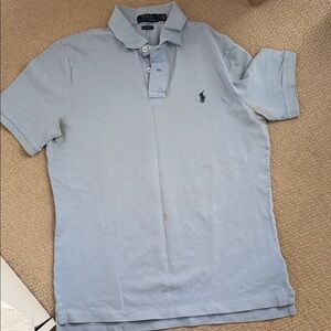 Polo by Ralph Lauren Men's Sky Blue Polo Shirt